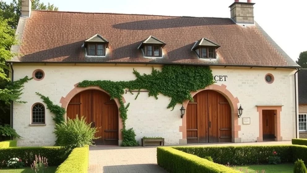 Marie-Antoinettes ladugård ännu väl bevarad